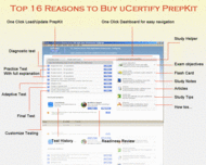 uCertify 117-301 Senior Level Linux Prof screenshot